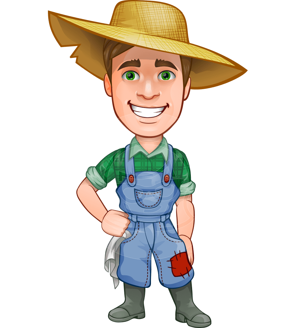 Farmer clipart free