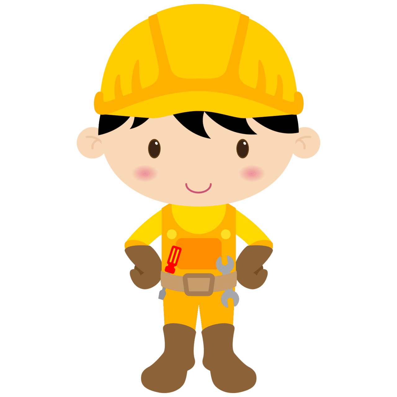 Construction construtor origamiami clipart picture