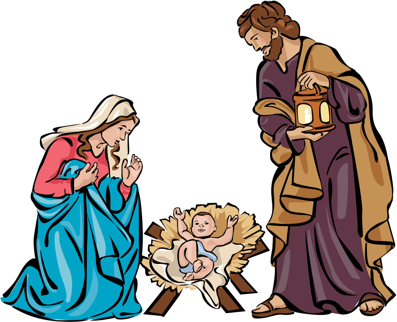 Jesus pin bo narodzenie clipart picture