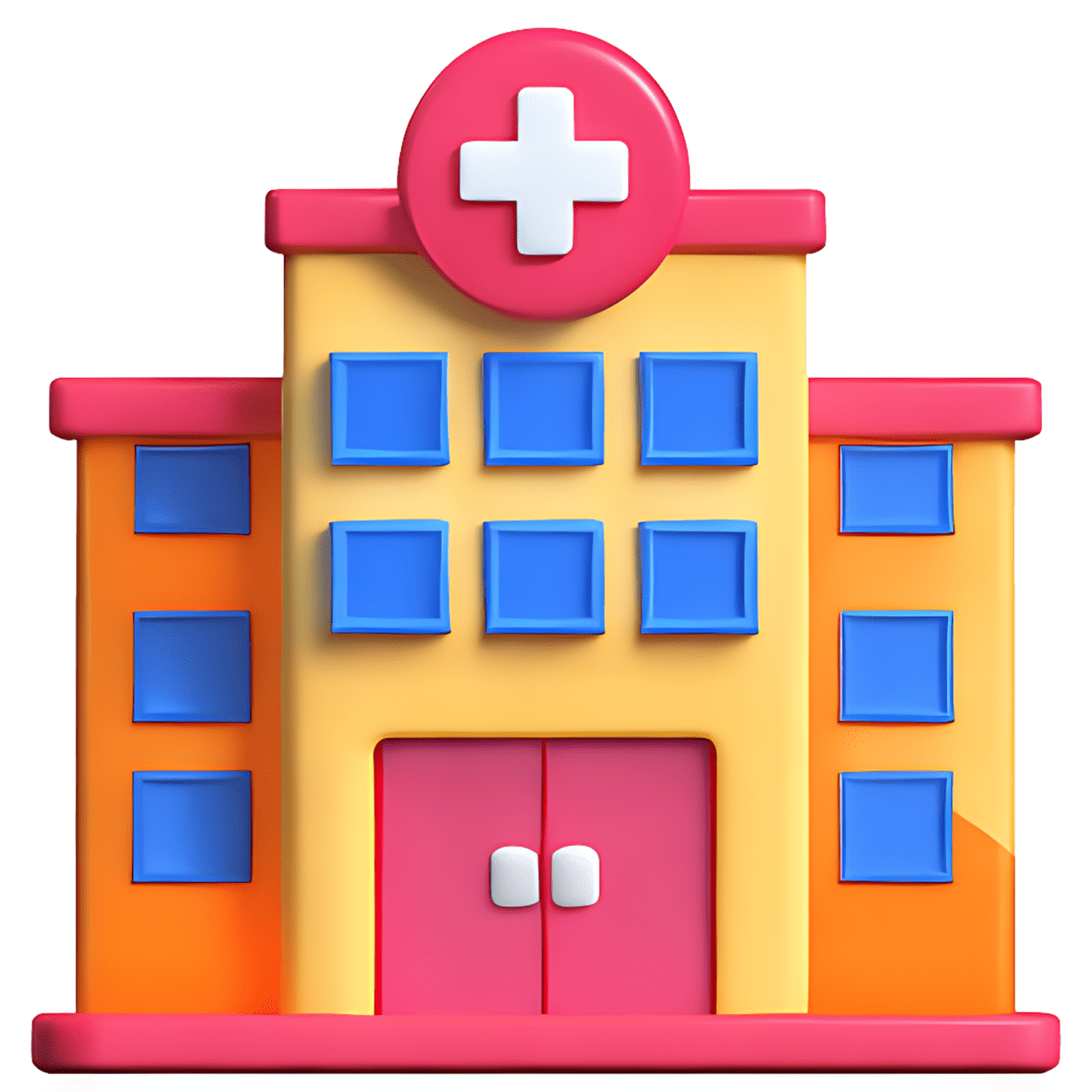 Hospital cartoon cute clipart free