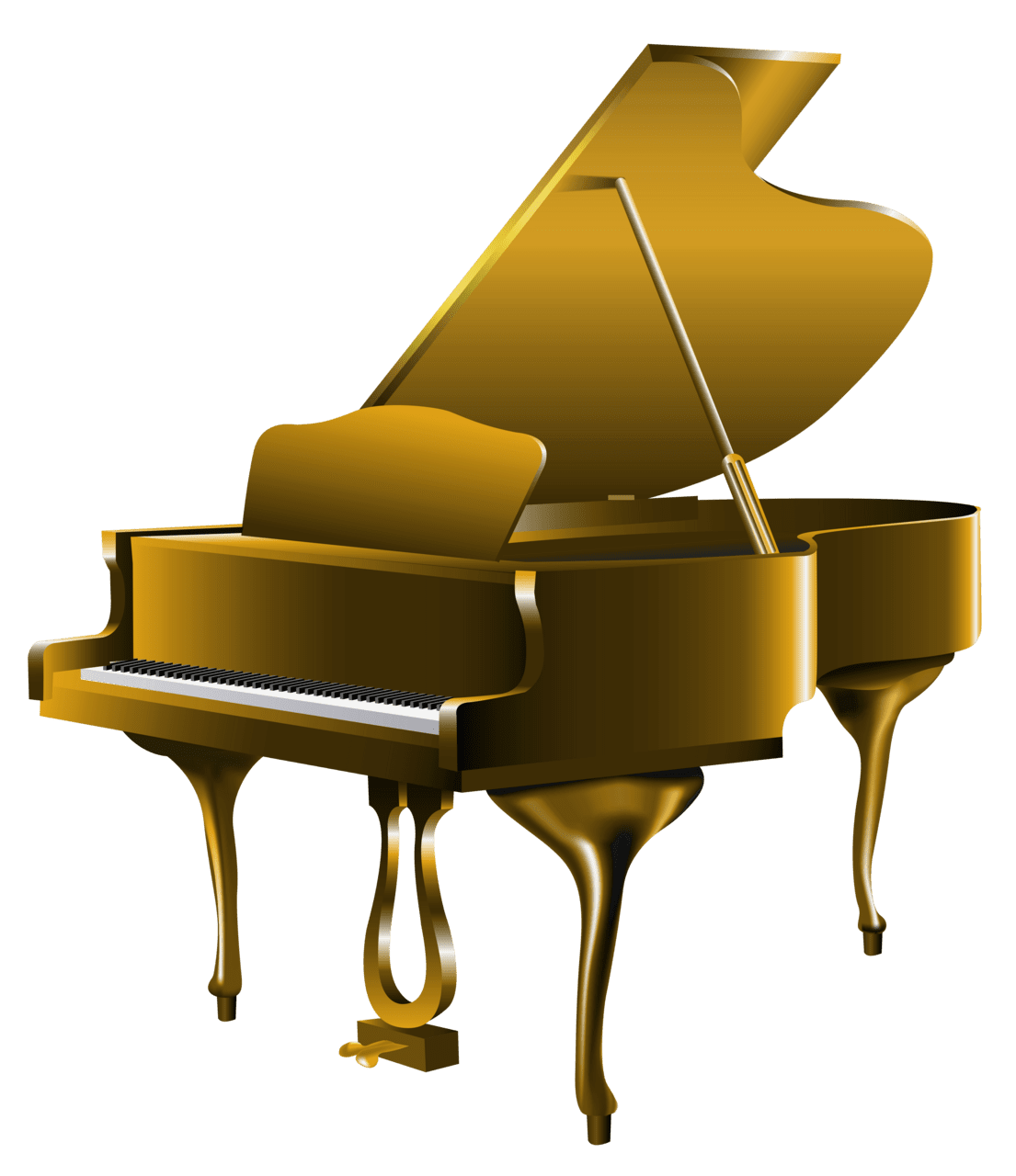 Piano clipart picture 3