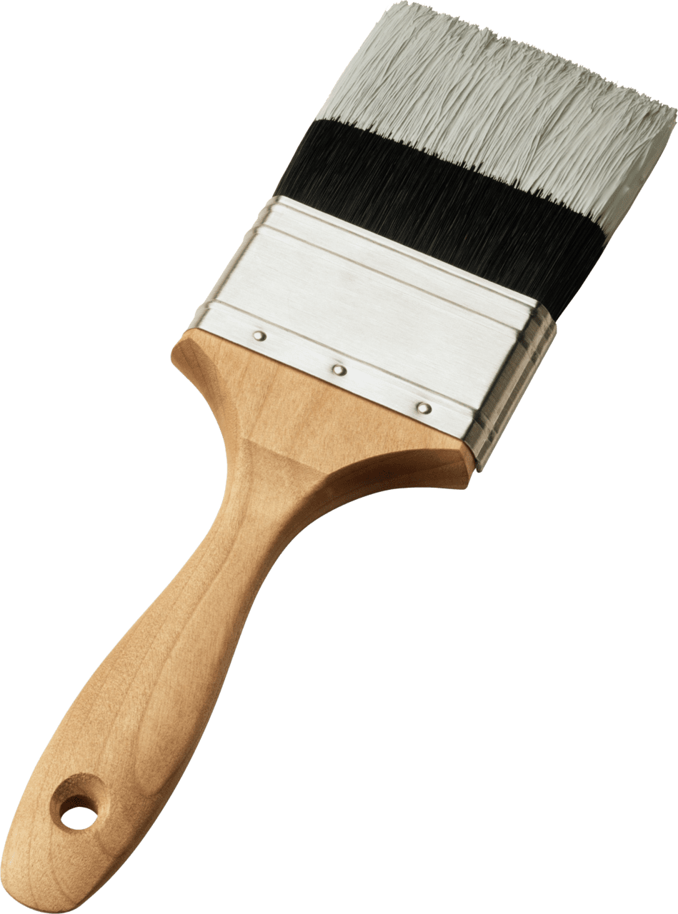 Paintbrush brush image with background clipart