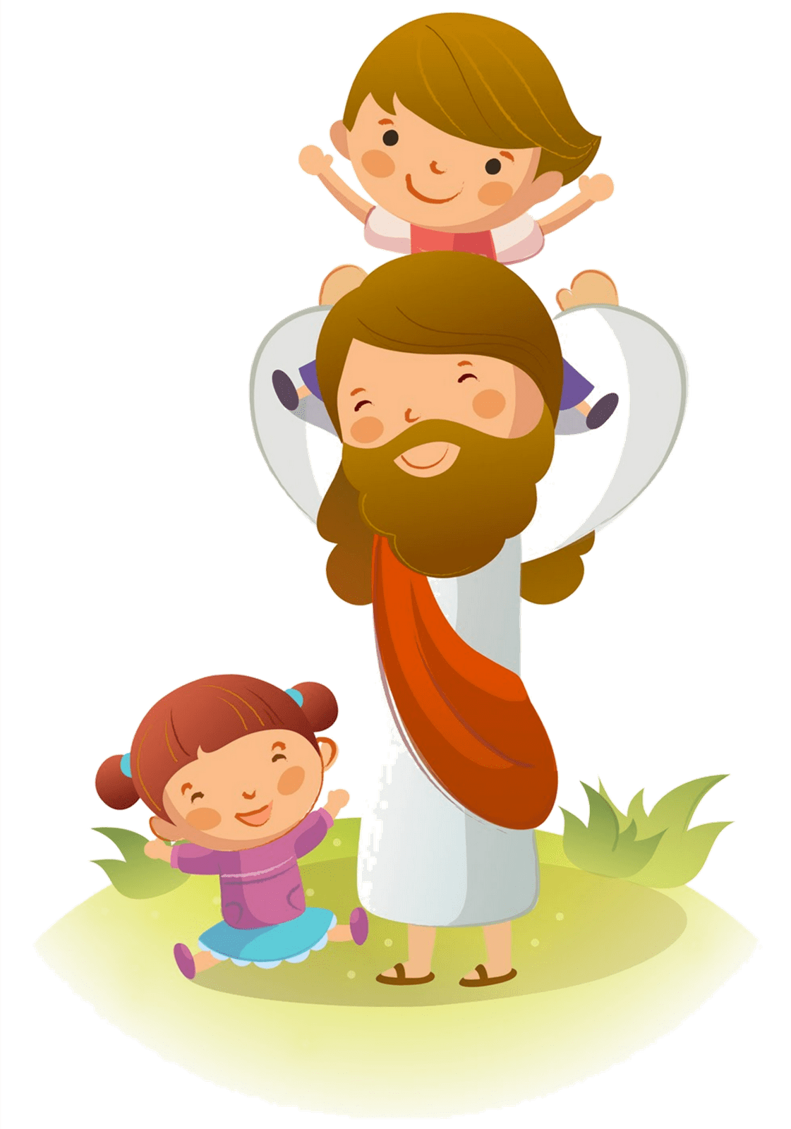 Jesus pin page clipart vector 5