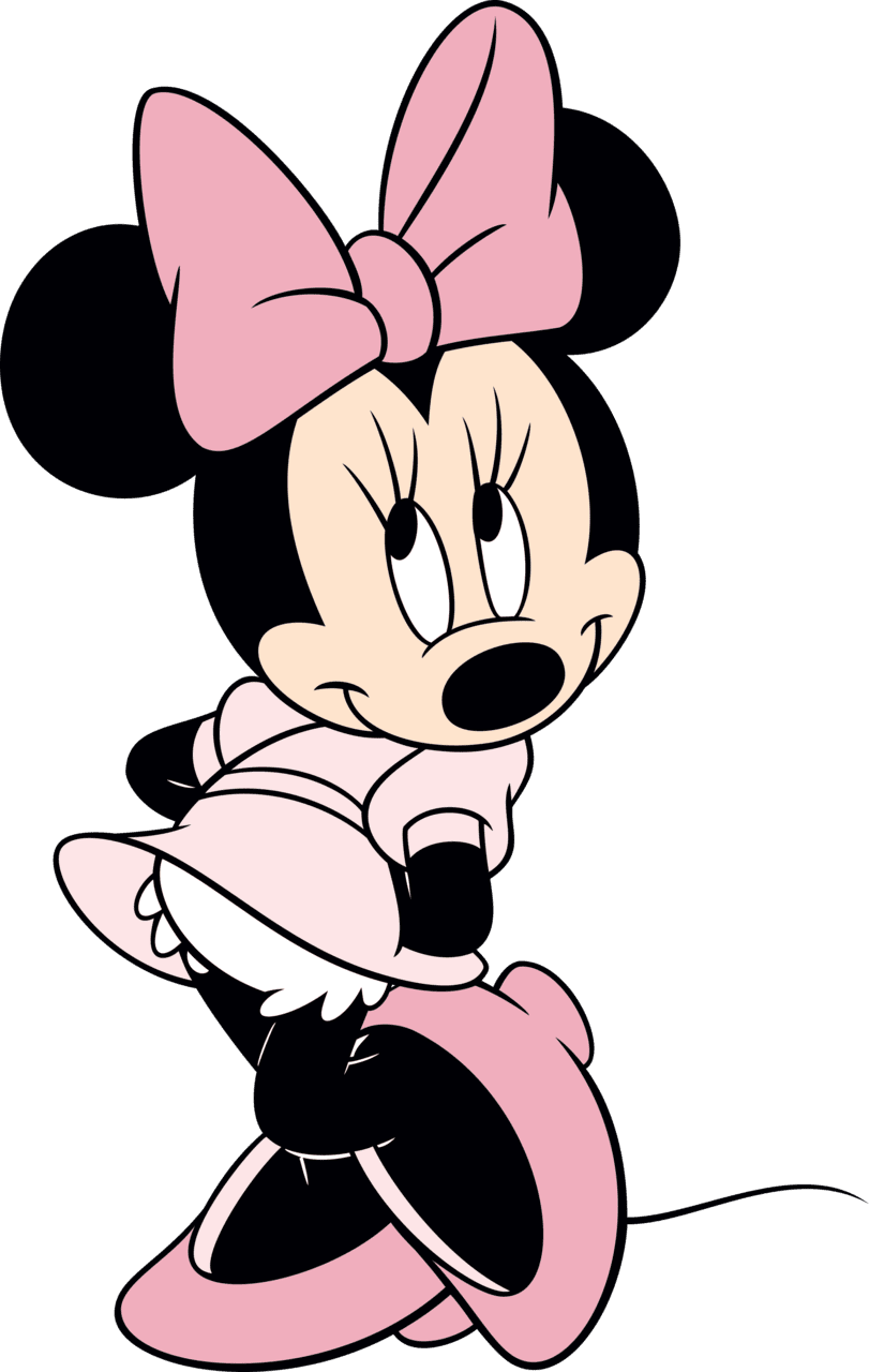 Minnie mouse pin page clipart transparent