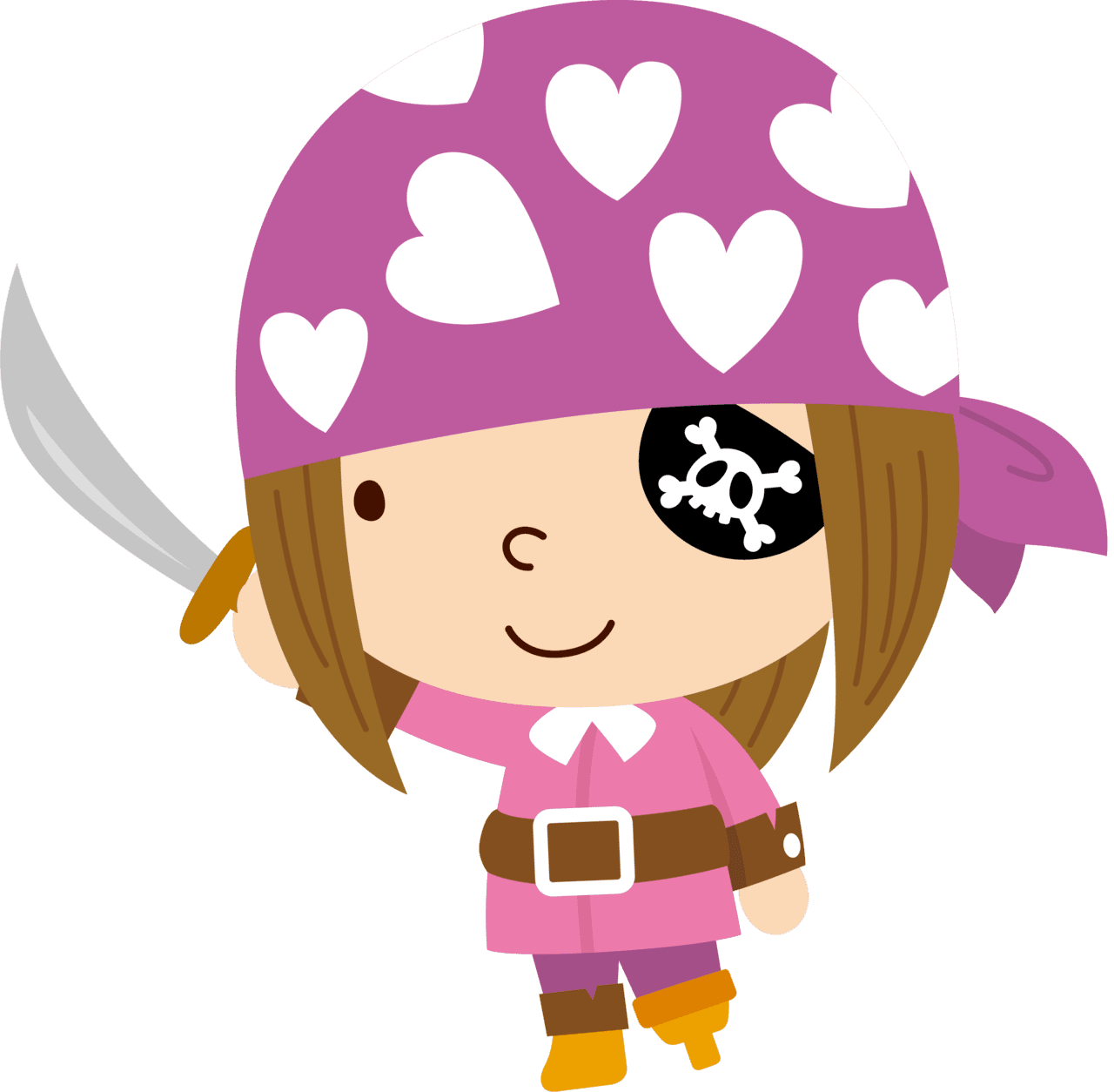 Pirate pin page clipart photo