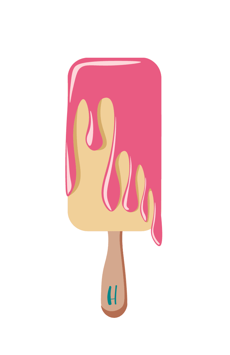 Popsicle pin page clipart vector