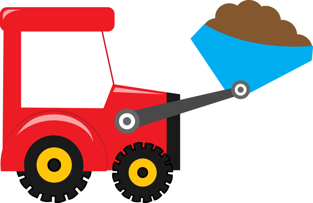 Tractor pin page clipart picture 3