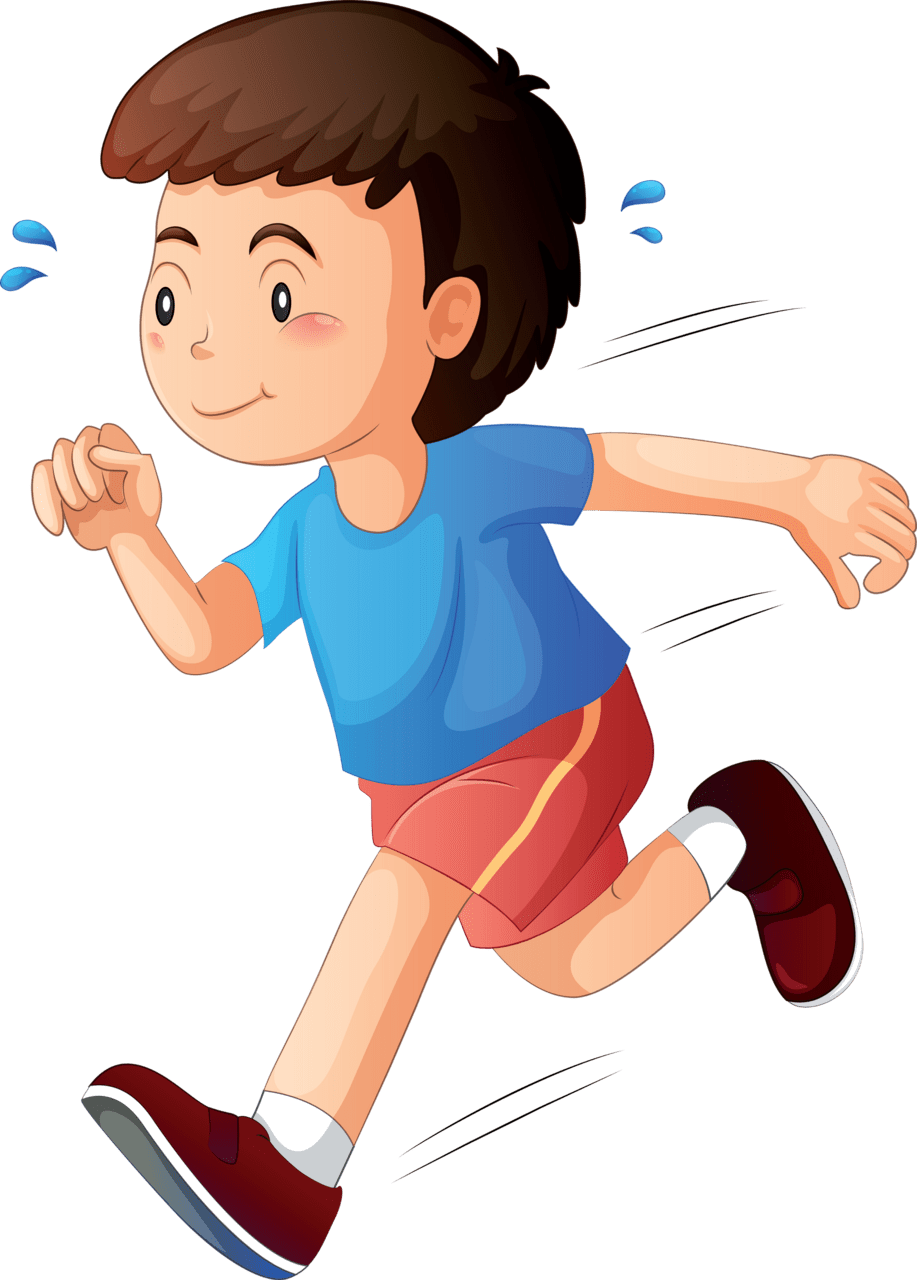 School cliparts jog child running clipart large size image
