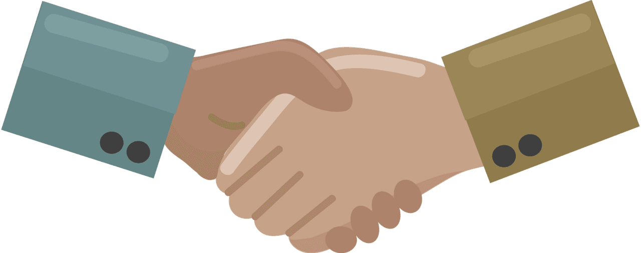 Handshake vector clipart images