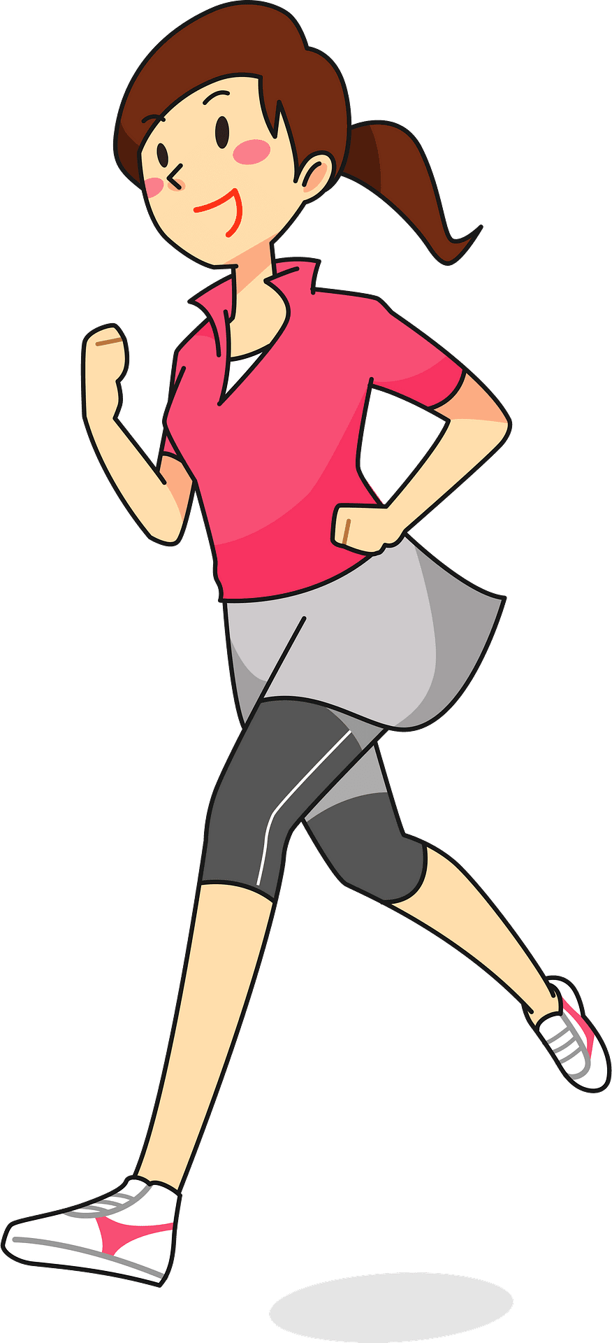 Running jogging clipart images