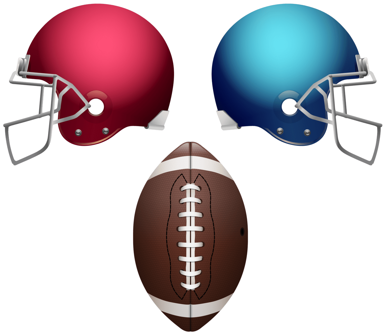 Football helmet set clipart best clip art