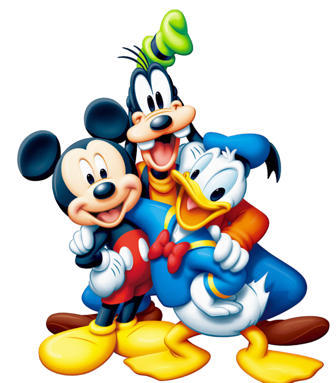 Friendship mickey mouse friends clipart free