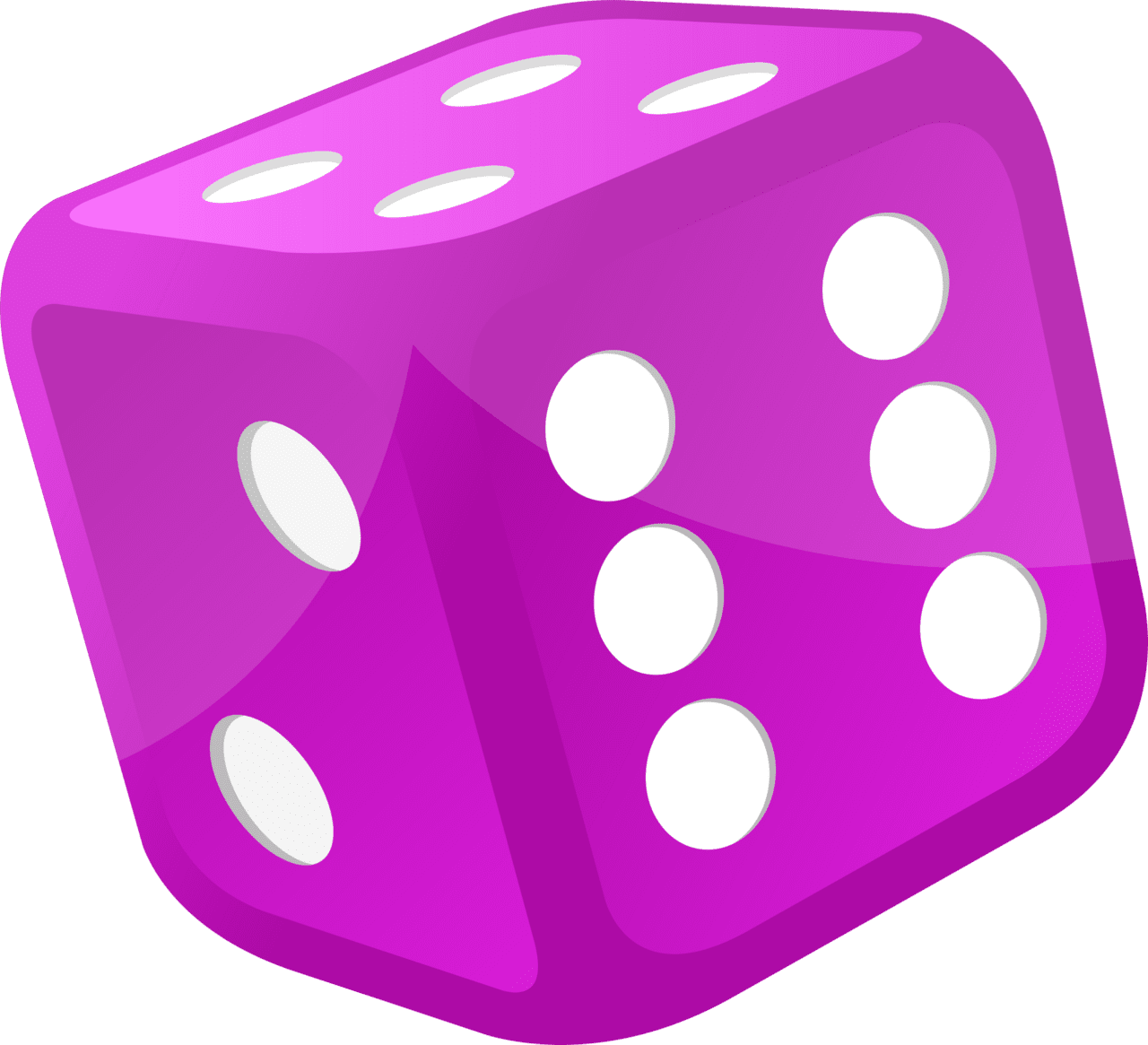 Casino dice clipart design logo