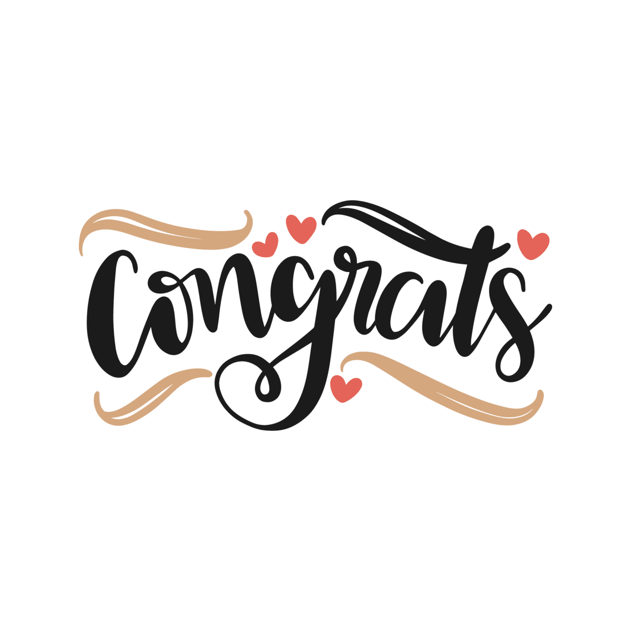 Congrats pin page clipart transparent