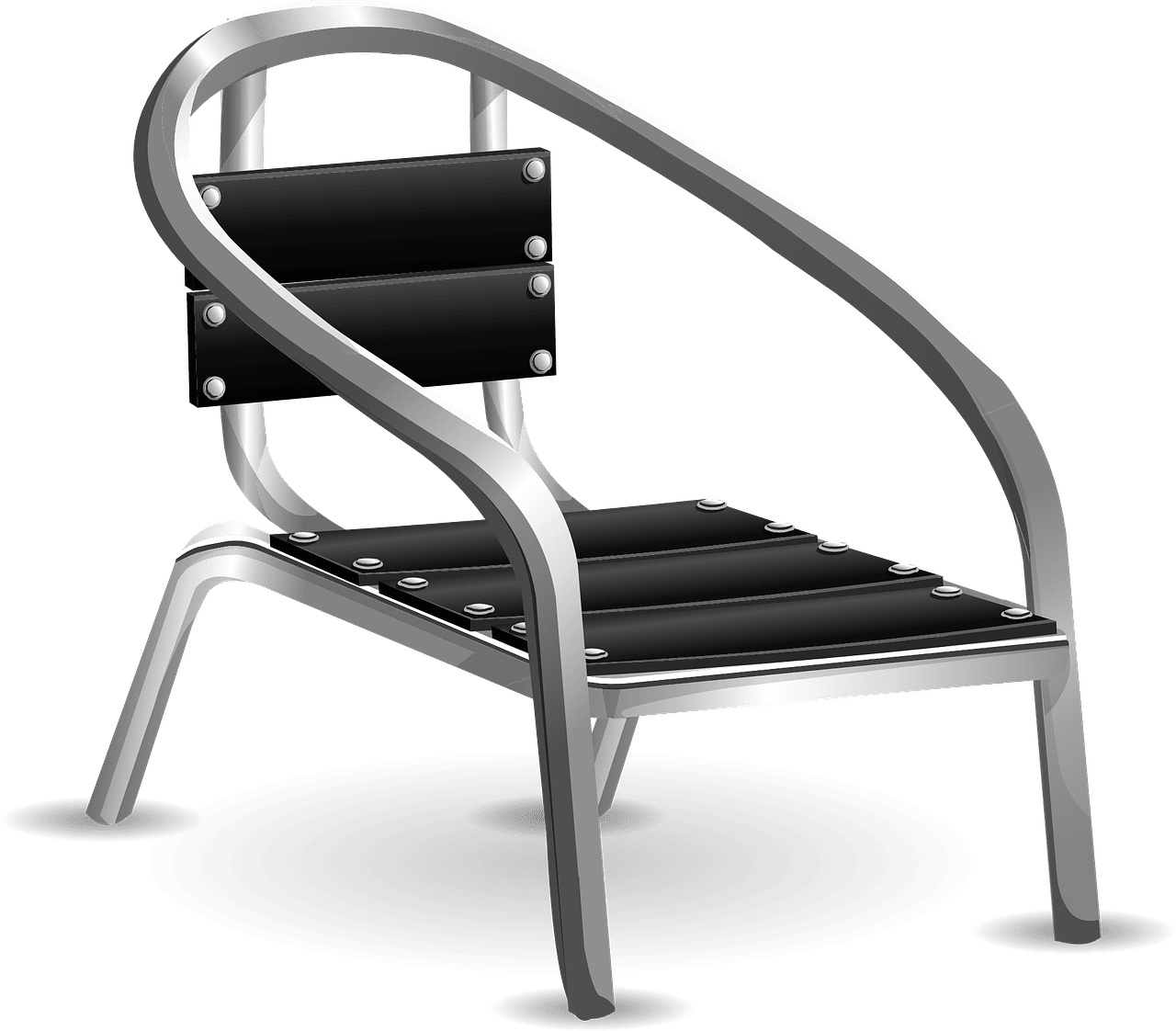 Chair seat vector graphic clipart 2