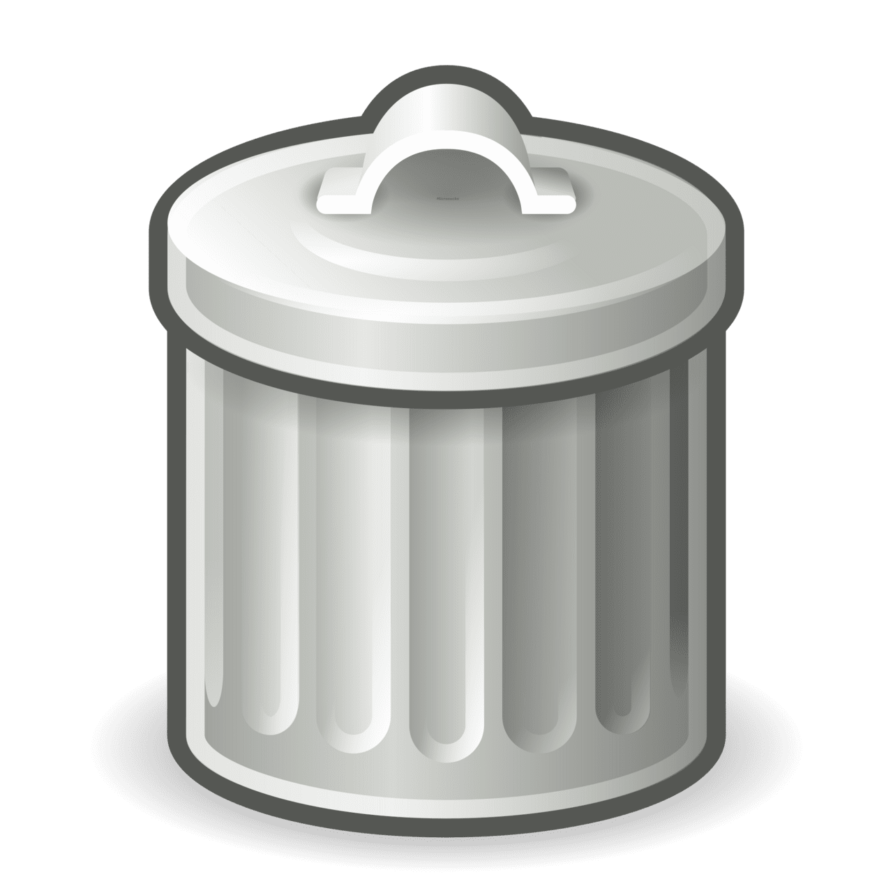 Trash can bin image clipart