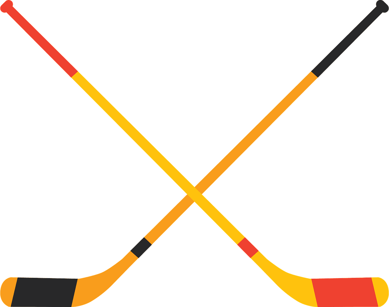 Ice hockey stick vector clipart images