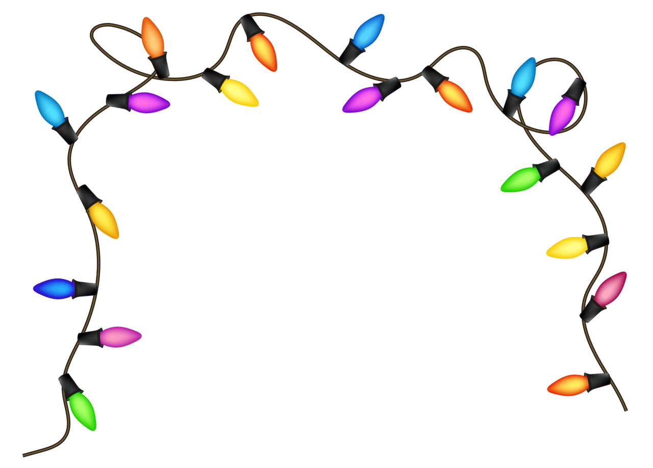 Christmas lights clipart pictures 2