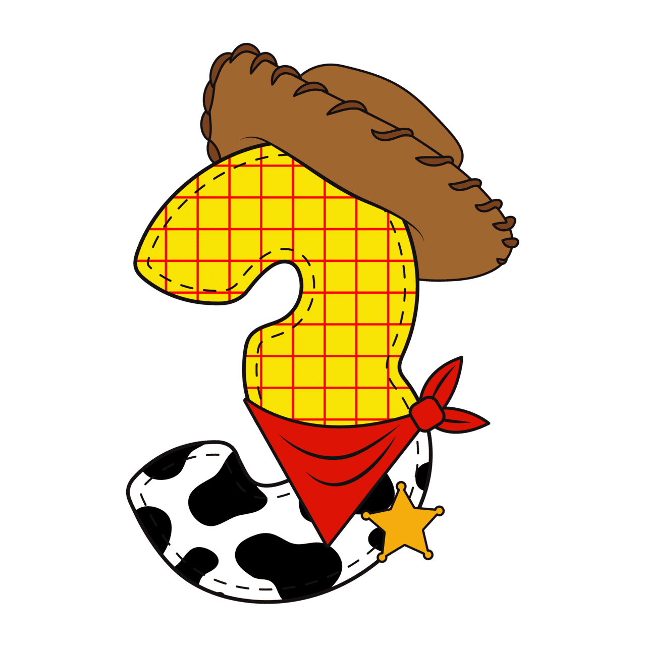 Cowboy pin page clipart transparent