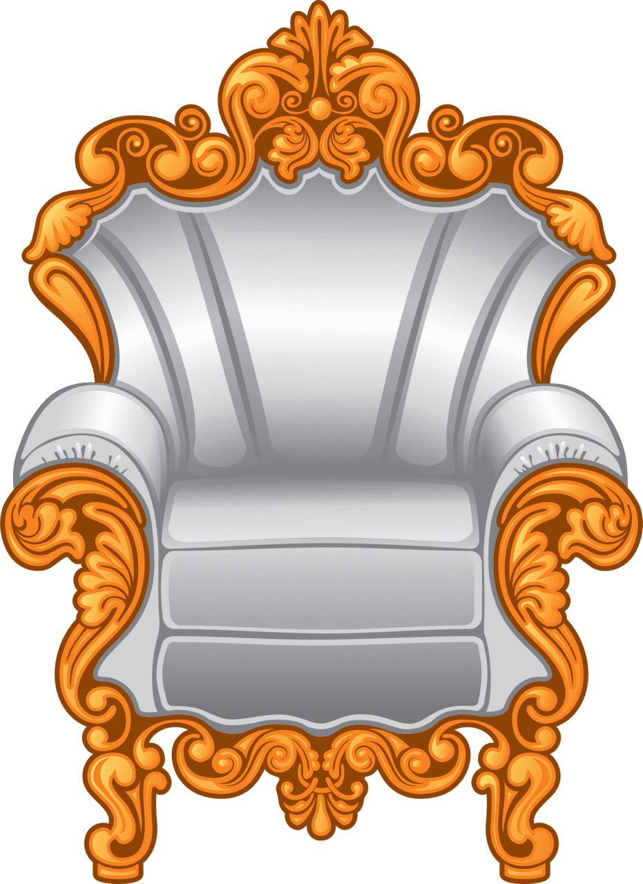 Arm chair clipart image 2