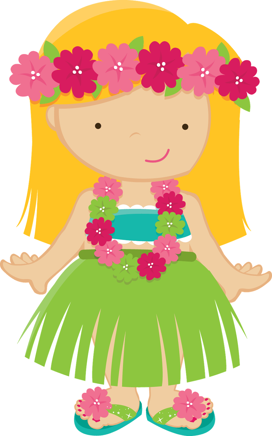 Girl pin page clipart photo 3