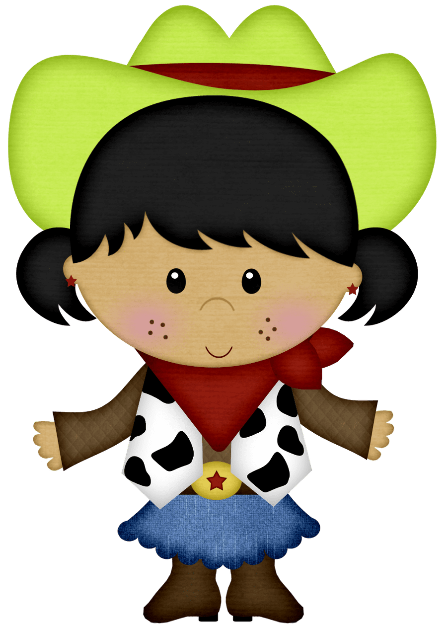 Cowgirl hat pin page clipart clip art 4