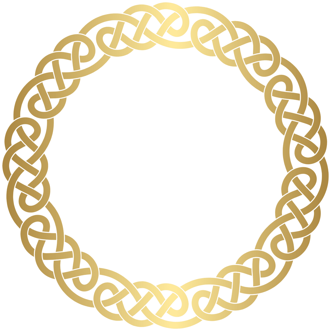 Circle round border frame clipart photo