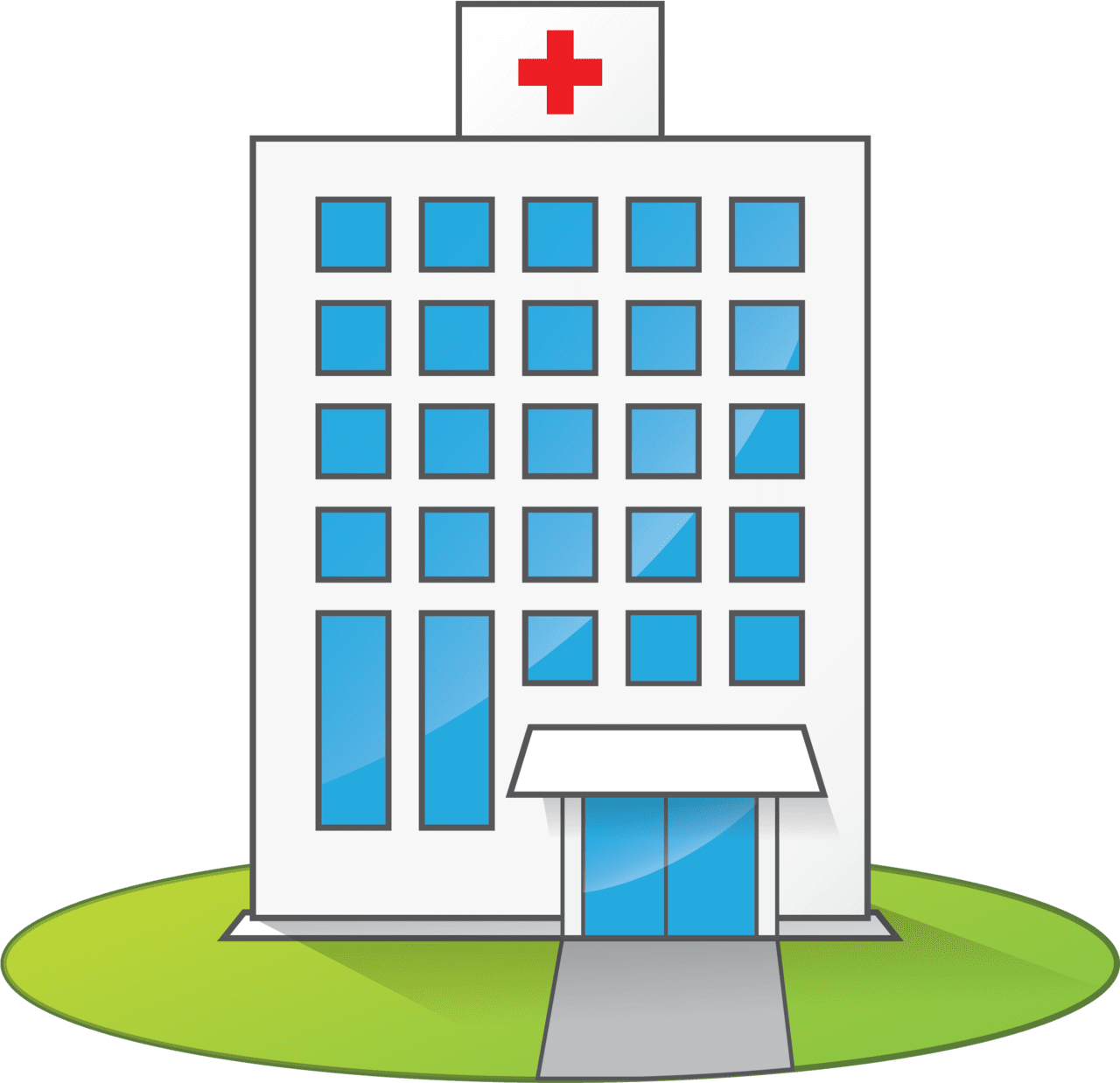 Hospital clipart background