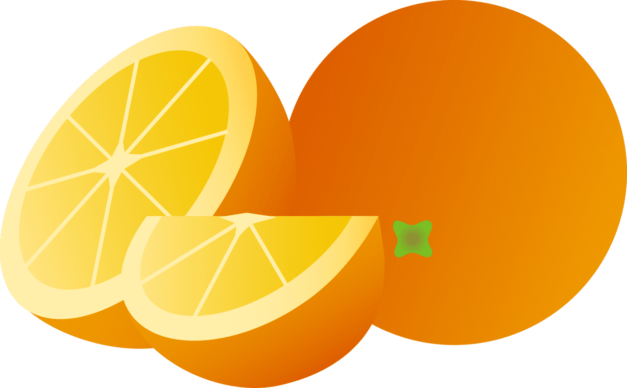 Orange clipart background 3