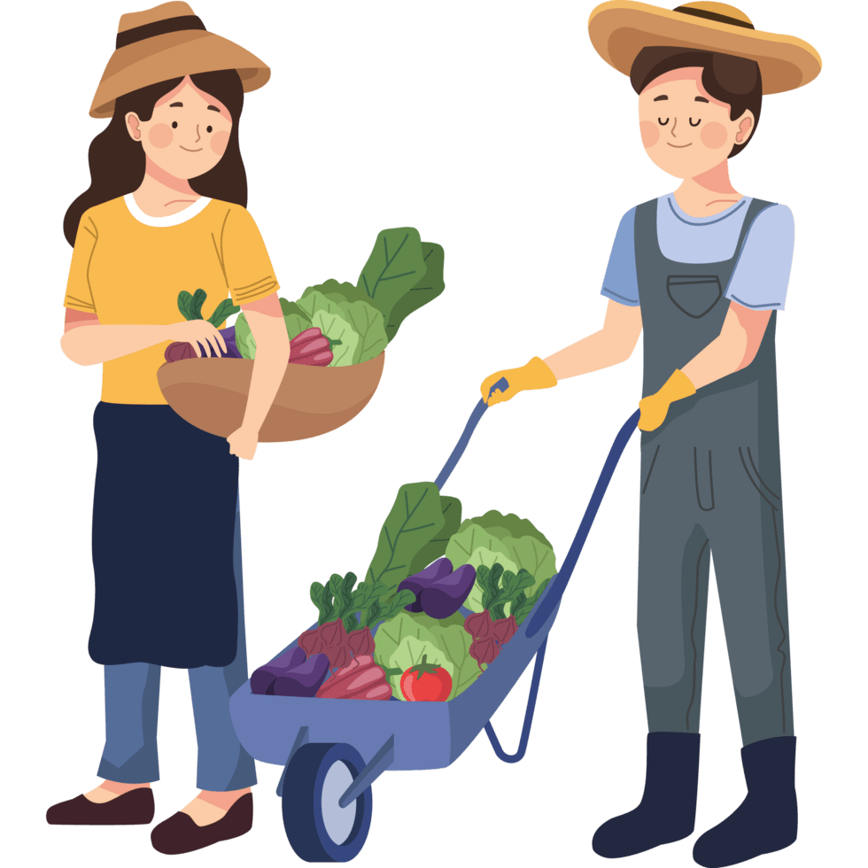 Farmer for clipart vector