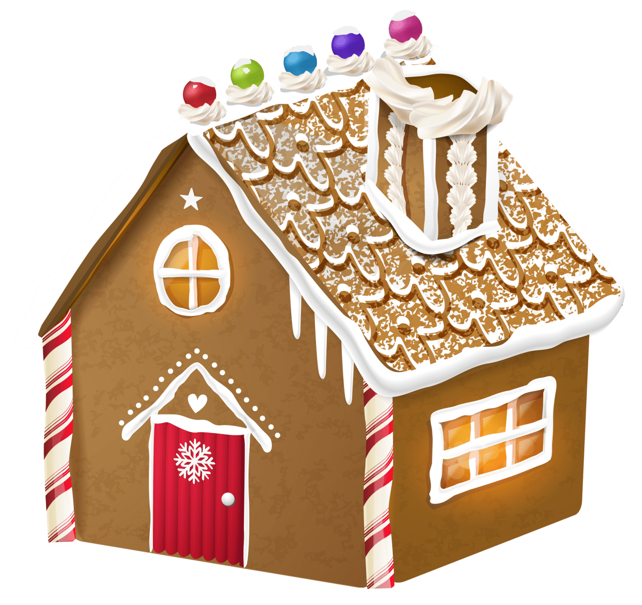 Gingerbread house clipart image high quality images and