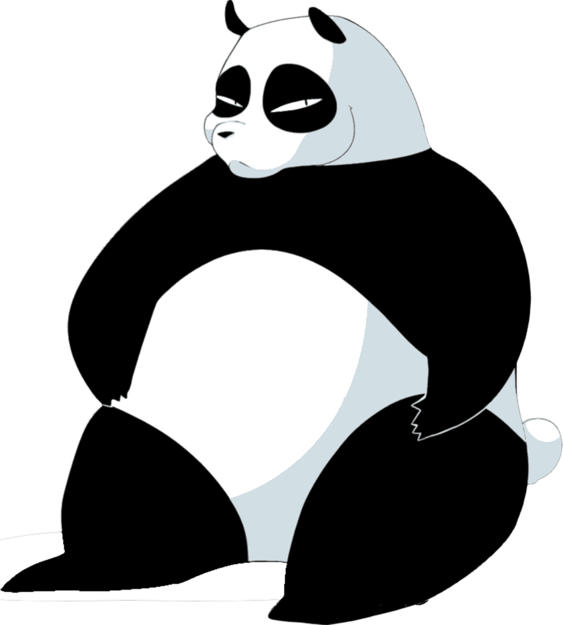 Genma saotome panda clipart free