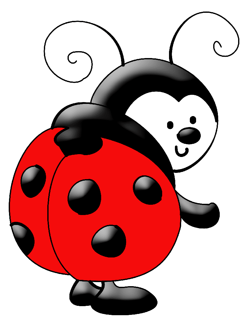 Ladybug lady bugs vaquitas de san antonio mariquitas clipart image