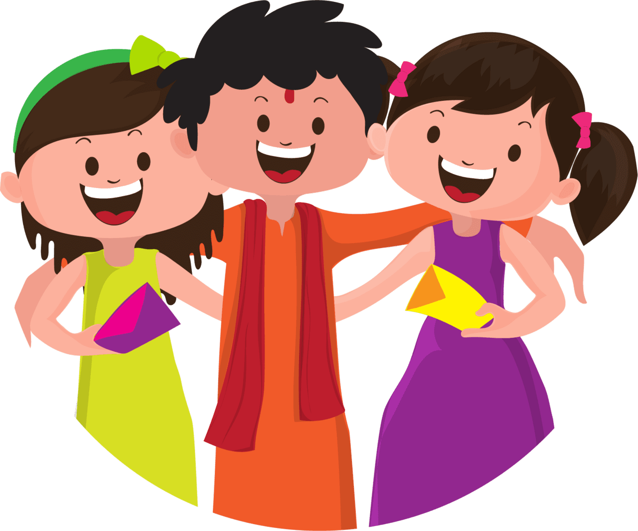 Friendship rakhi for raksha bandhan clipart transparent