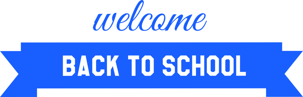 Welcome cool clipart wel back medium size to school banner transparent