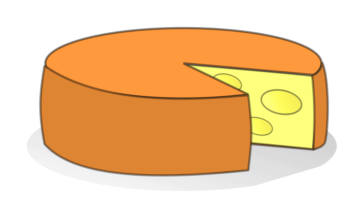 Cheese clipart vector