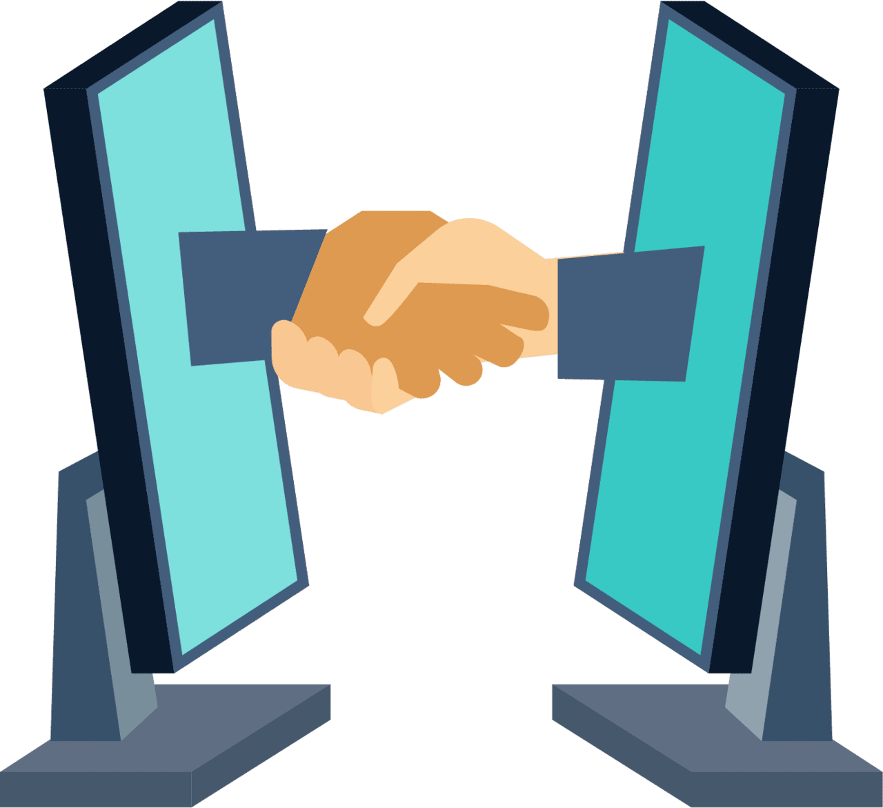 Handshake apple jobs home clipart transparent