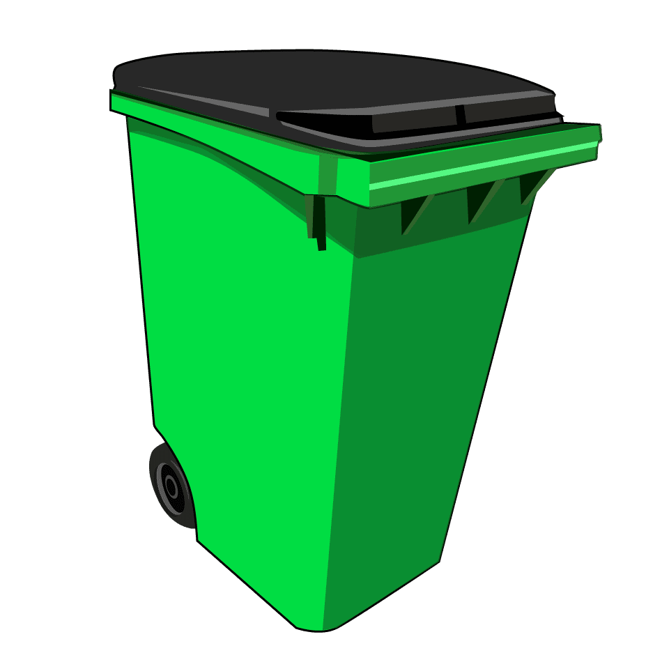 Trash can chesterfield business mercial waste management solutions recycling clipart photo