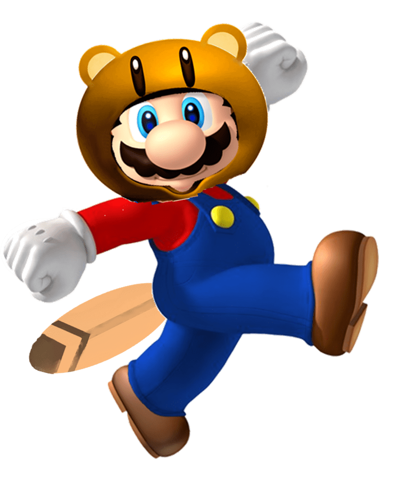 Mario tanooki clipart background