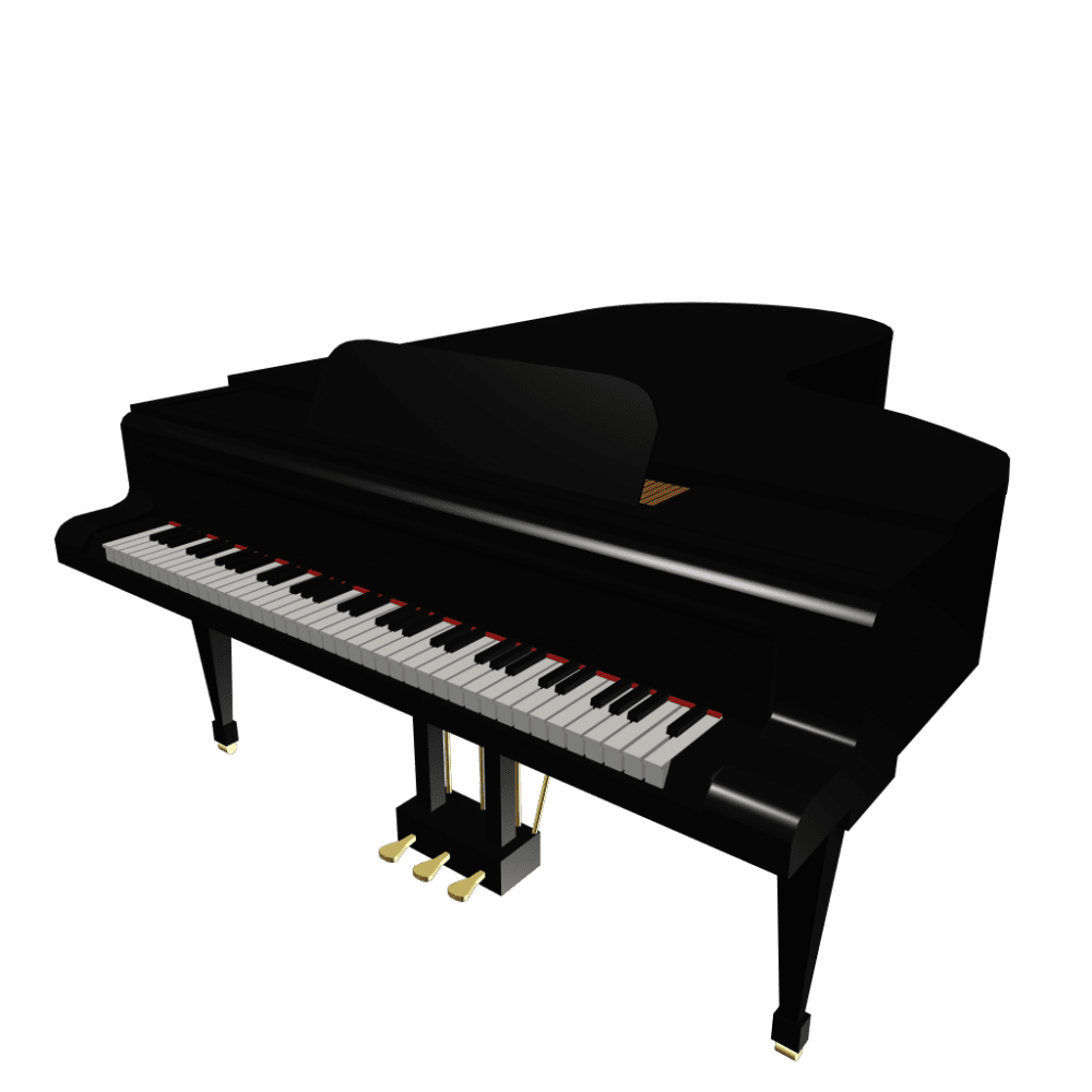 Piano clipart vector