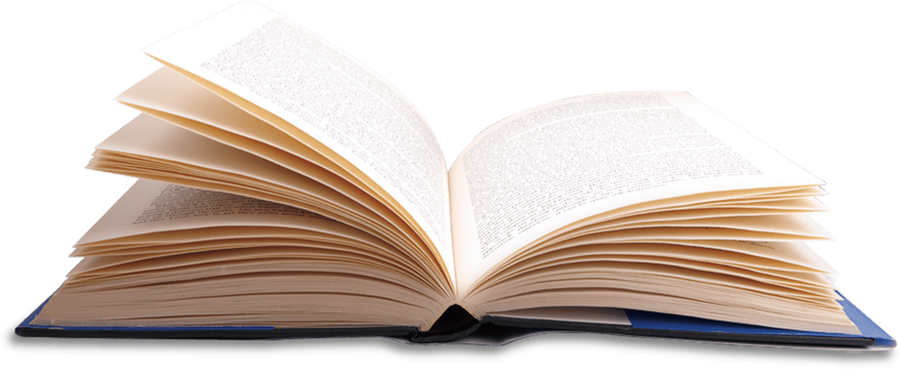 Open book books clipart image