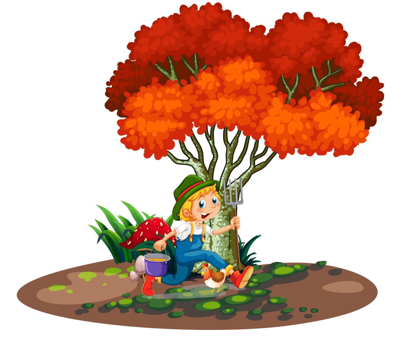 Farmer pin page clipart free 2