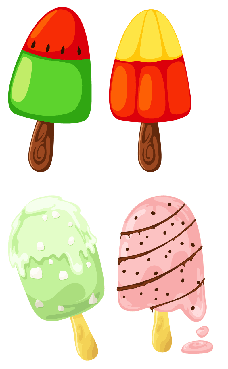 Popsicle clipart free