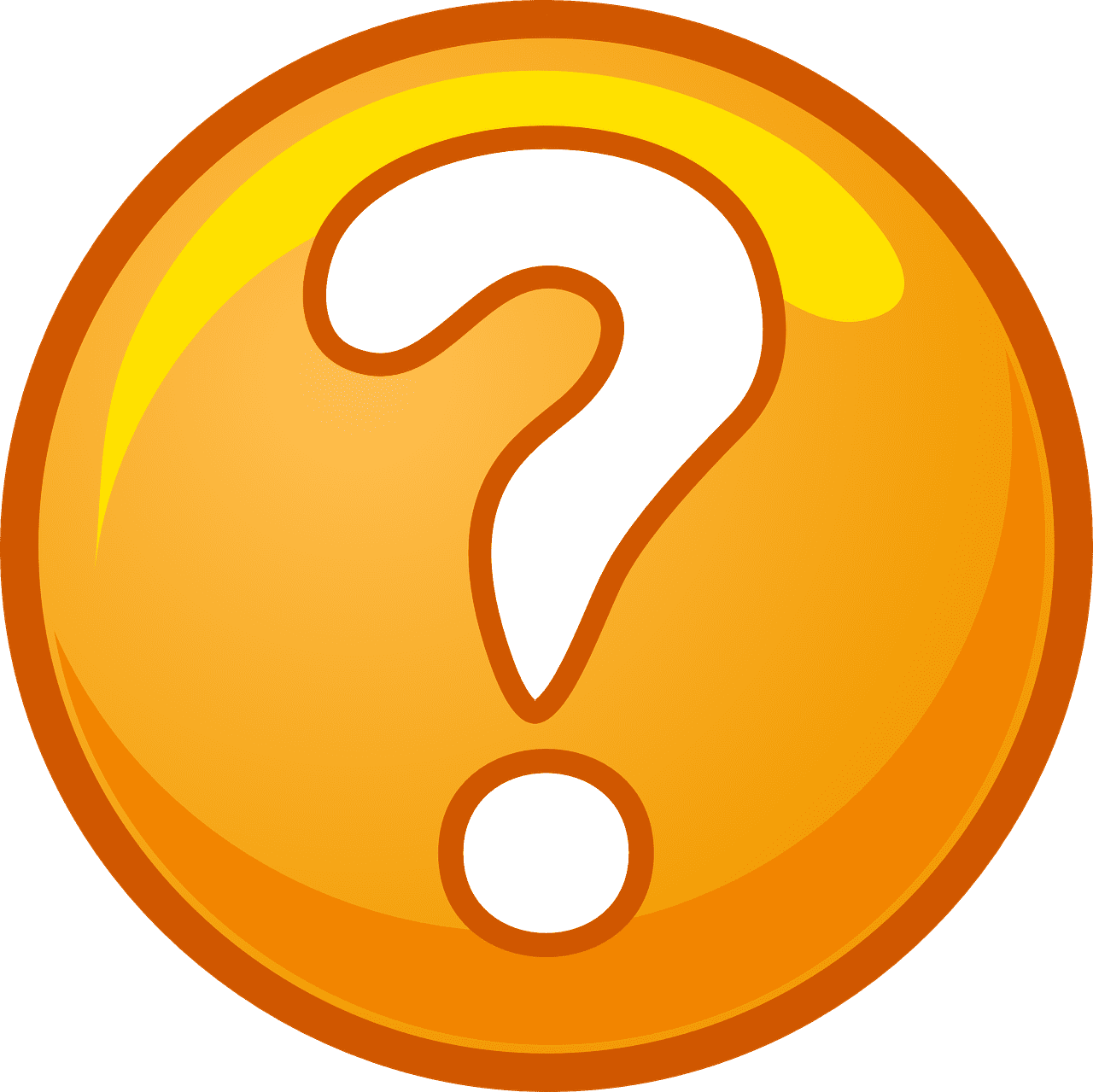 Question mark vector art graphics clipart