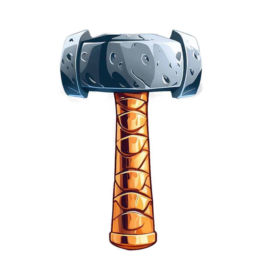 Thor hammer clipart fmn logo