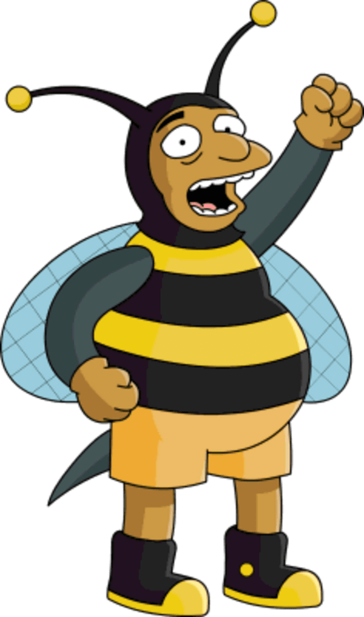 Bumblebee pedro chespirito clipart image