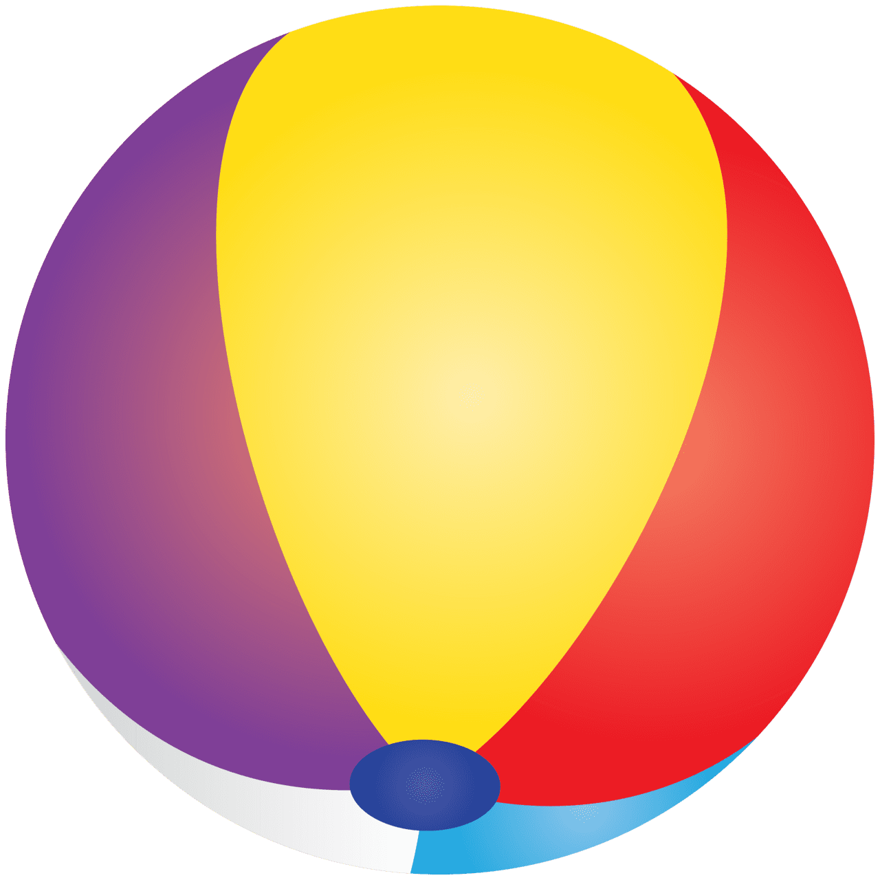 Beach ball clipart image 4