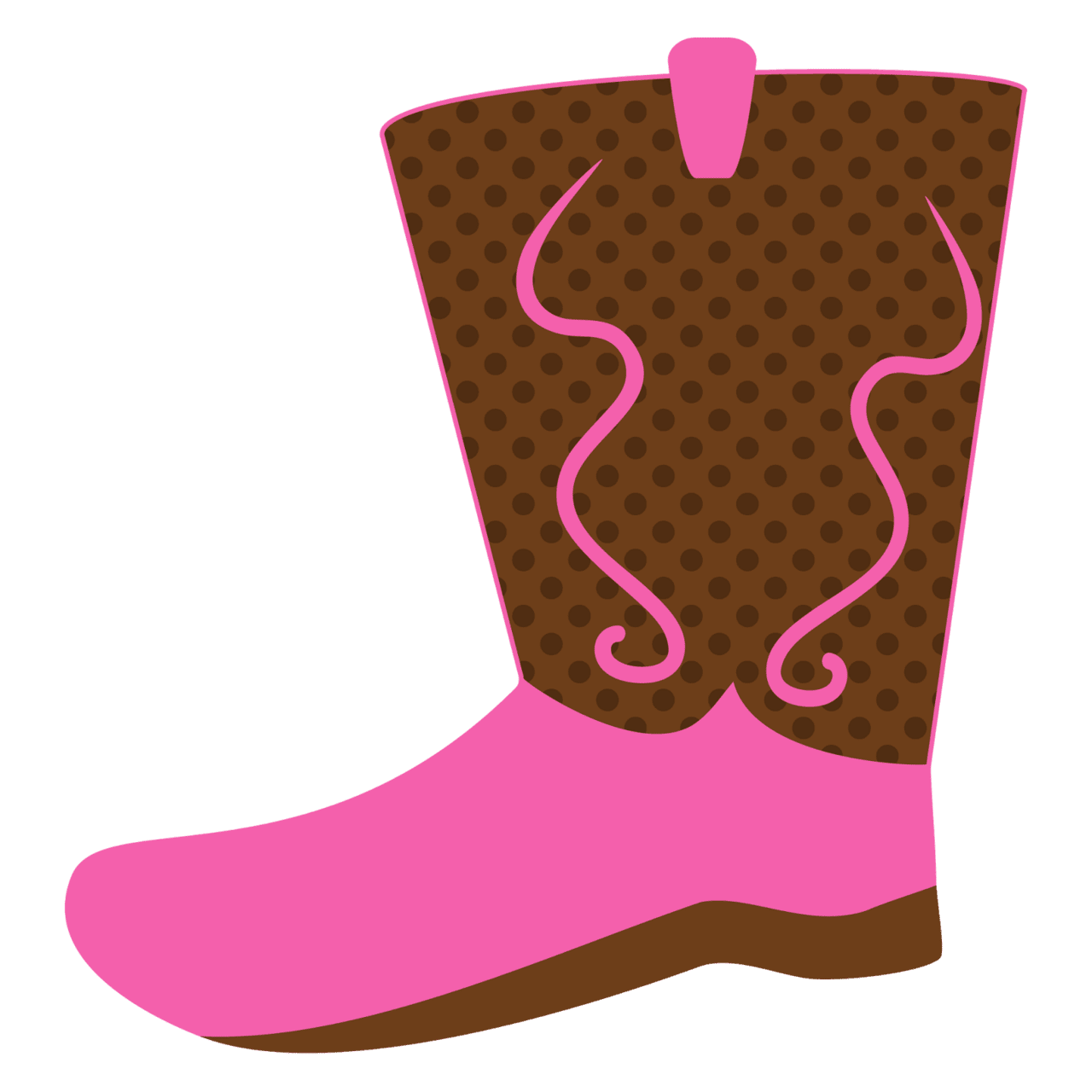 Cowgirl boots of the cowboys clipart oh my free