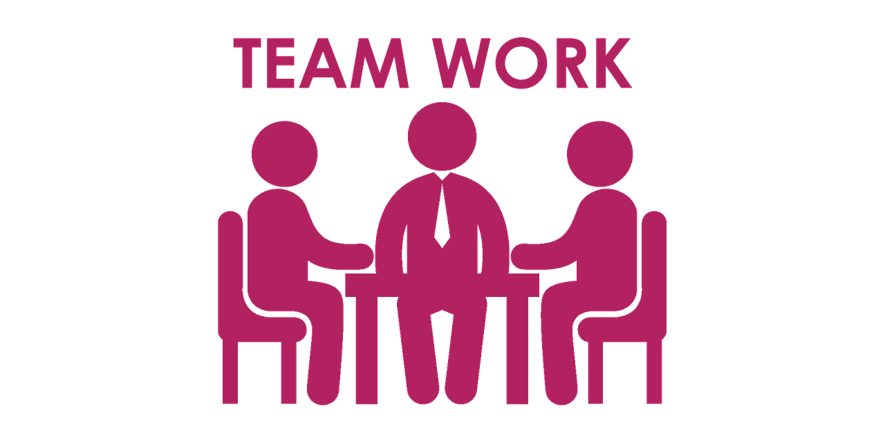 Teamwork team business image clipart