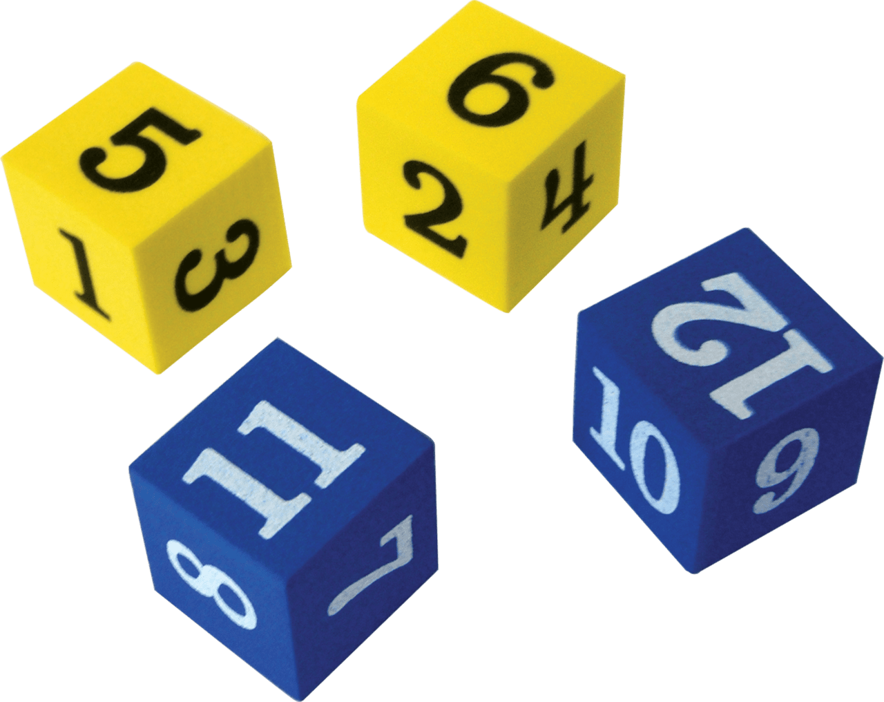 Foam numbered dice numerals tcr teacher created resources clipart background